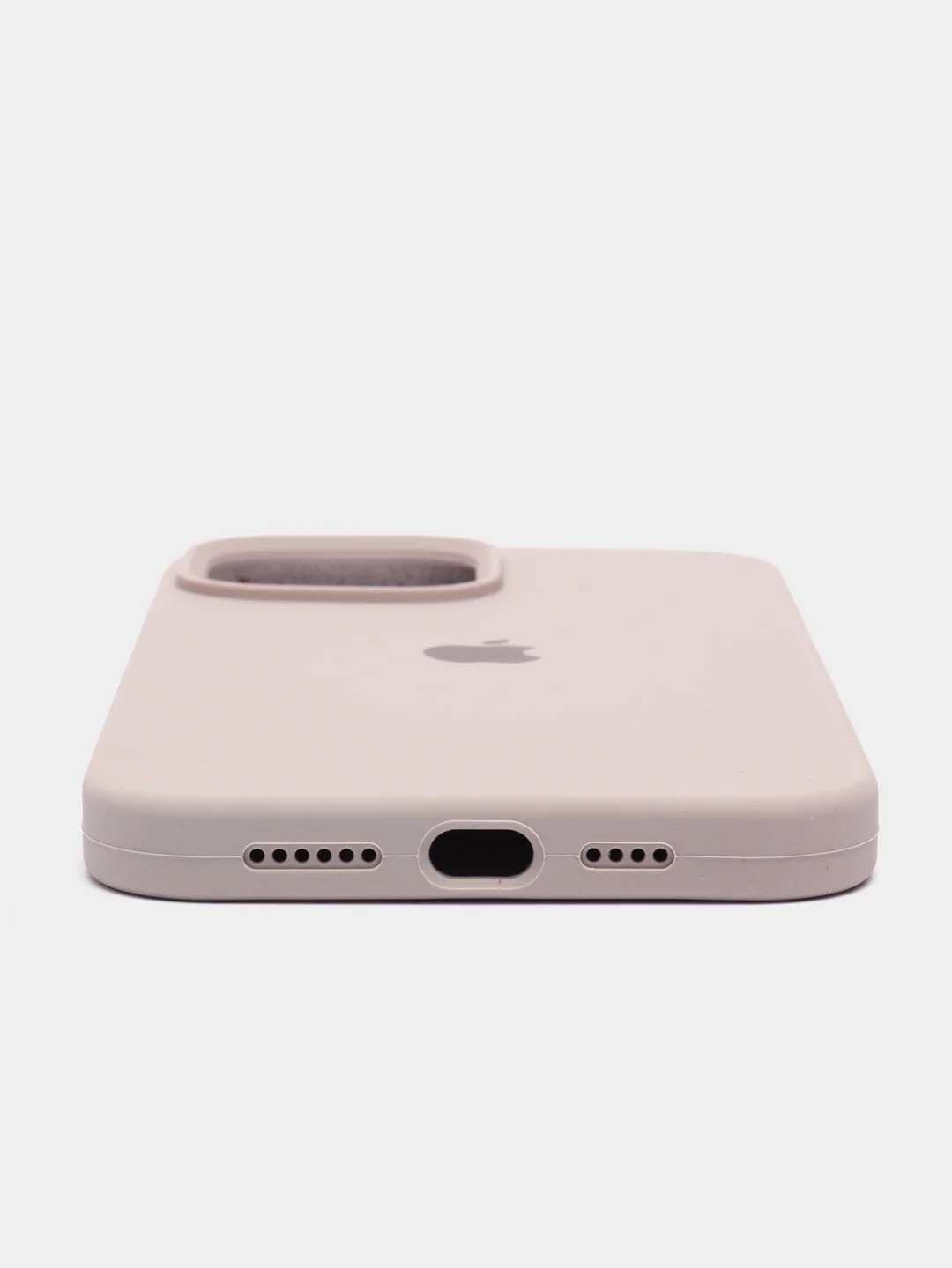 Бежевый чехол Silicone Case для iPhone 13 Pro Max
