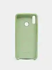 Зеленый чехол силиконовый Silicone Cover Case для Huawei Honor Y6, 8A, Y9 2019