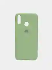 Зеленый чехол силиконовый Silicone Cover Case для Huawei Honor Y6, 8A, Y9 2019