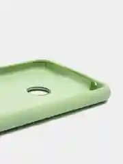 Зеленый чехол силиконовый Silicone Cover Case для Huawei Honor Y6, 8A, Y9 2019