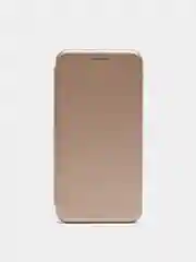 Золотой чехол-книжка Samsung Galaxy A3 2017 (A320)