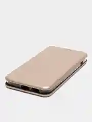 Золотой чехол-книжка Samsung Galaxy A3 2017 (A320)