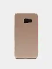 Золотой чехол-книжка Samsung Galaxy A3 2017 (A320)