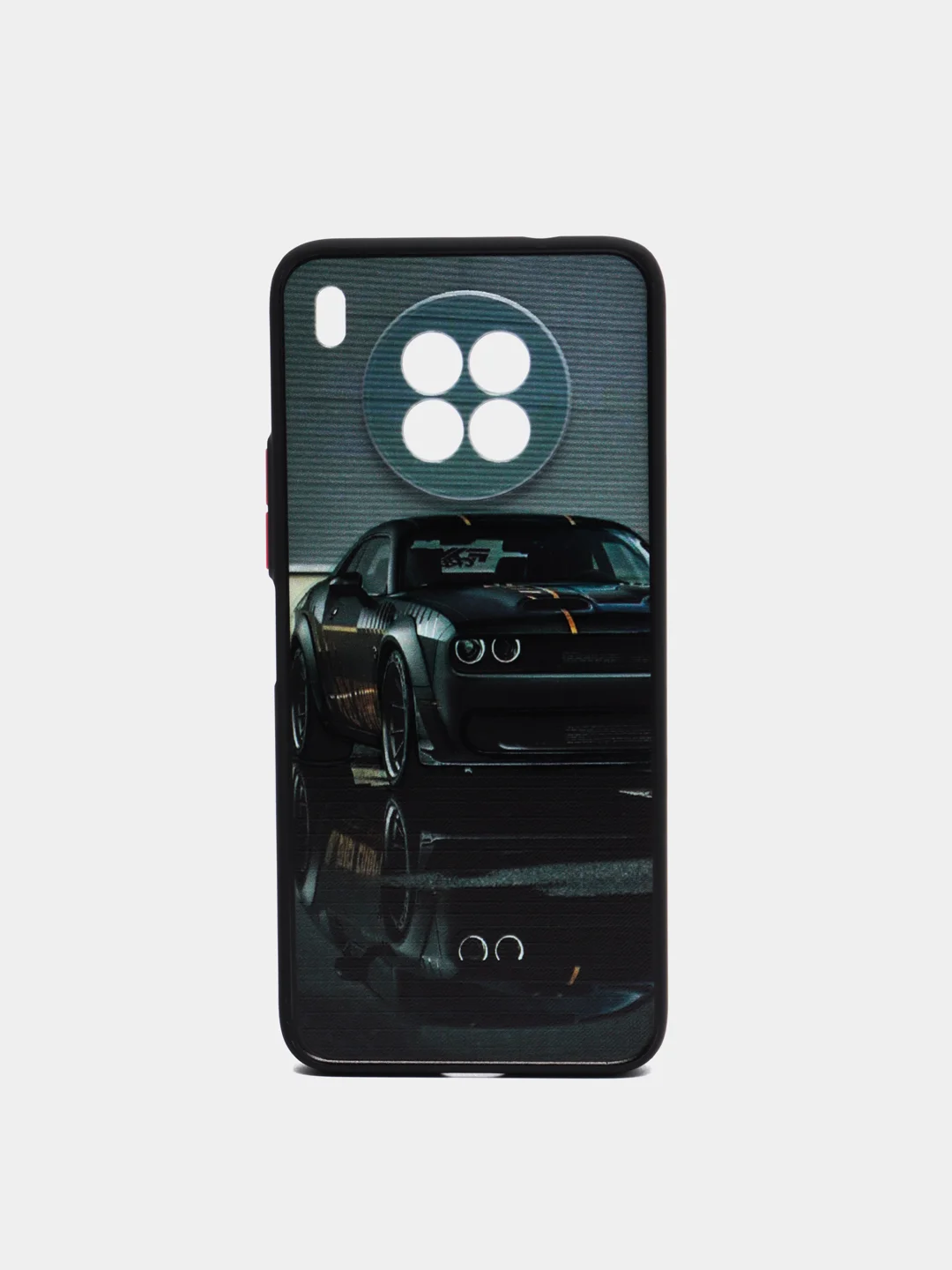 Серый чехол с ярким рисунком/принтом на Honor 50 Lite и Huawei Nova 8i, Хонор 50 Лайт и Нова 8i