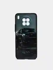 Серый чехол с ярким рисунком/принтом на Honor 50 Lite и Huawei Nova 8i, Хонор 50 Лайт и Нова 8i
