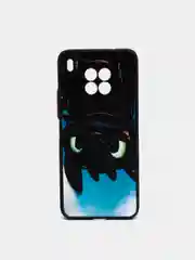 Угольный чехол с ярким рисунком/принтом на Honor 50 Lite и Huawei Nova 8i, Хонор 50 Лайт и Нова 8i