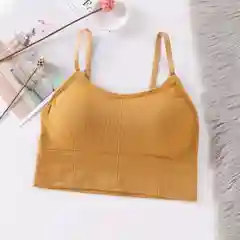 Горчичный топ женский, топ спортивный, для дома, спорта, фитнеса