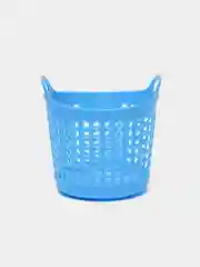 Голубой корзина с ручками для хранения мелочей 10,5x10,5 см