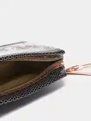 Черный косметичка с замком Авокадо