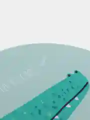 Зеленый коврик для компьютерной мыши, круглый