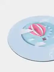 Прозрачный коврик для компьютерной мыши, круглый