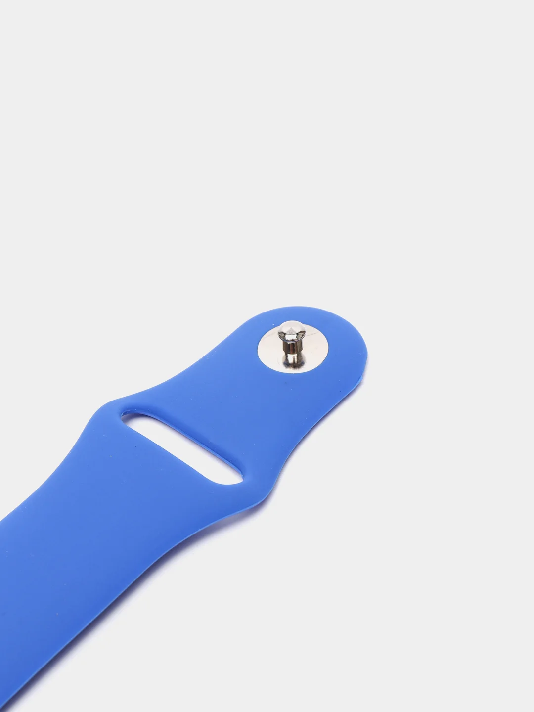 Синий силиконовый ремешок для Apple Watch 3, 4, 5, 6, 7 SE на 38/40 и 42/44