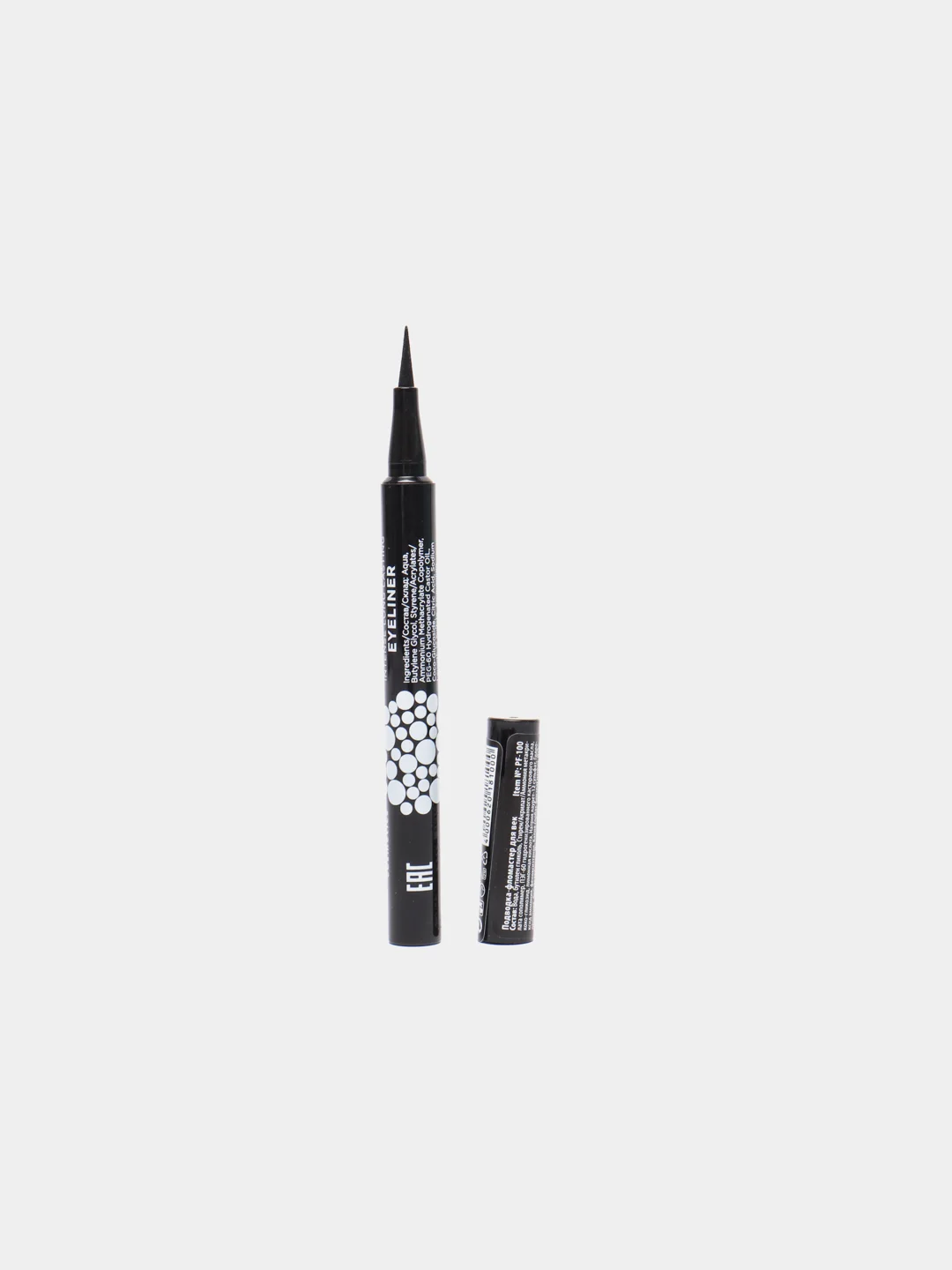 Фломастер Parisa waterproof eyeliner pen PF-100, чёрный