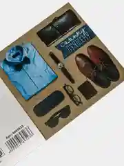 Терракотовый складная мини-открытка