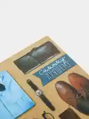 Терракотовый складная мини-открытка