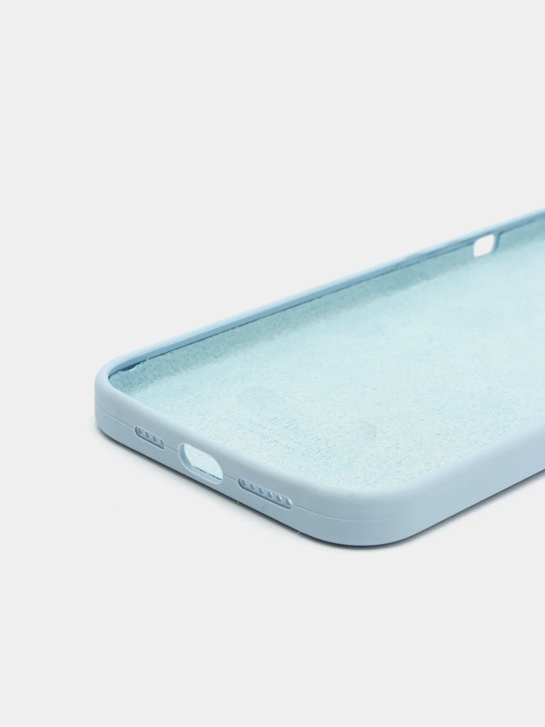 Небесно-голубой чехол для iPhone XR, 11, 12, 12 Pro, 12 Pro MAX, 13, 13 Pro, 13 Pro MAX