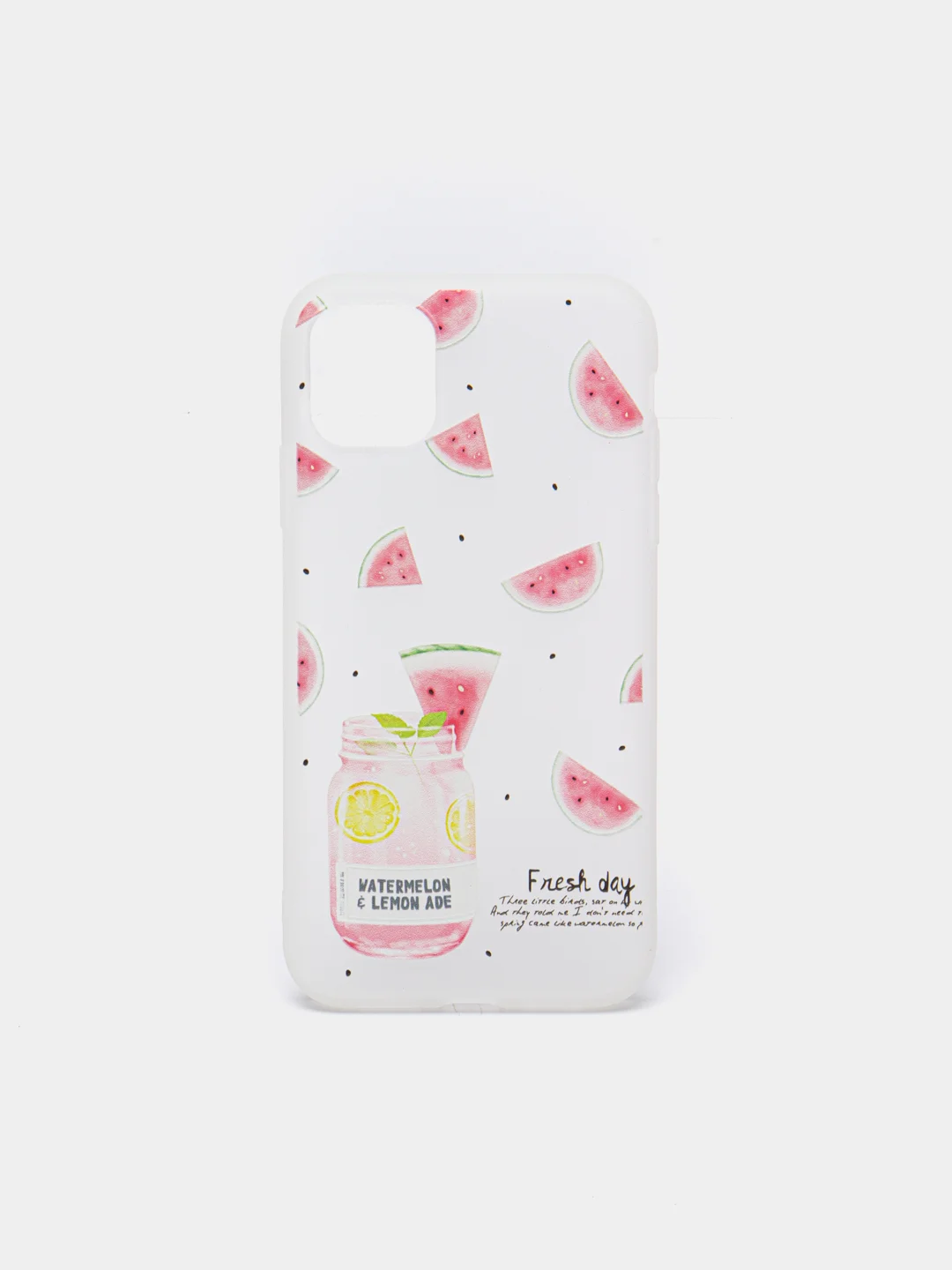 Белый чехол для iPhone 11, 12/12Pro Frutti