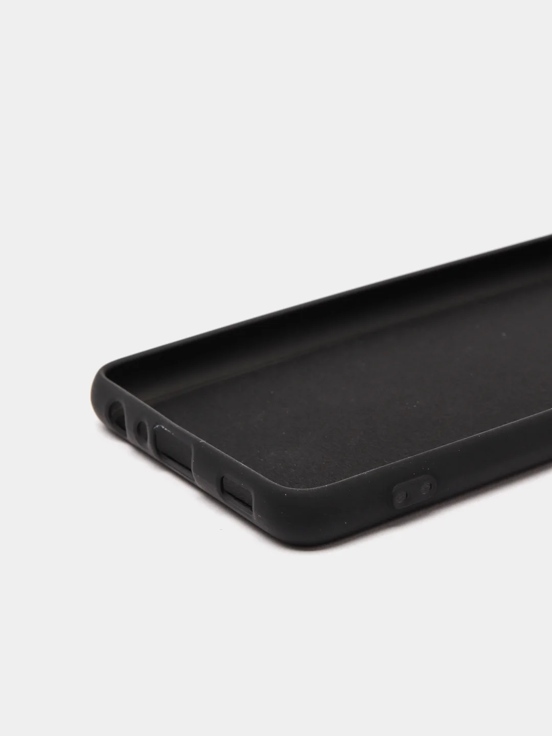 Черный чехол Silicone Case для Samsung Galaxy A72