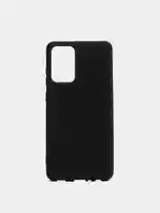 Черный чехол Silicone Case для Samsung Galaxy A72