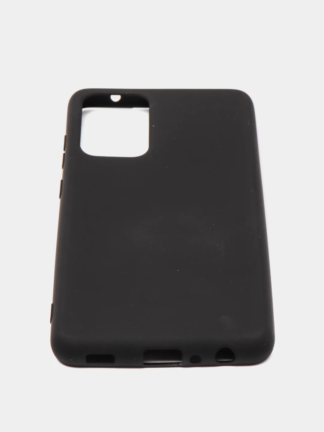 Черный чехол Silicone Case для Samsung Galaxy A72