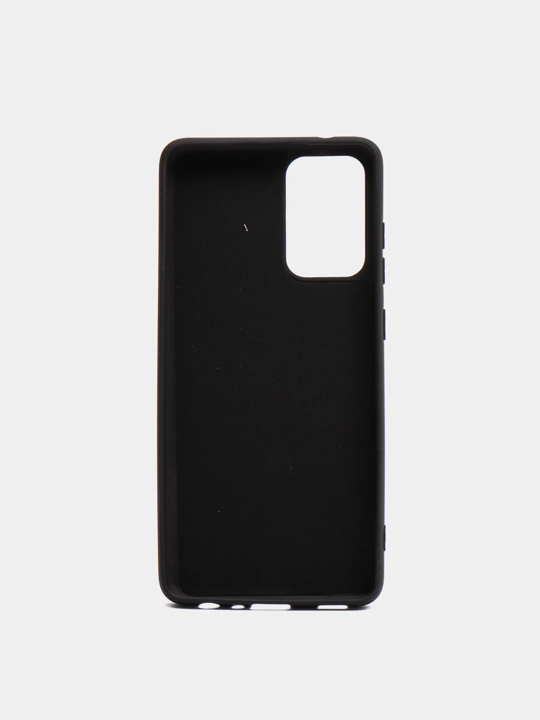 Черный чехол Silicone Case для Samsung Galaxy A72