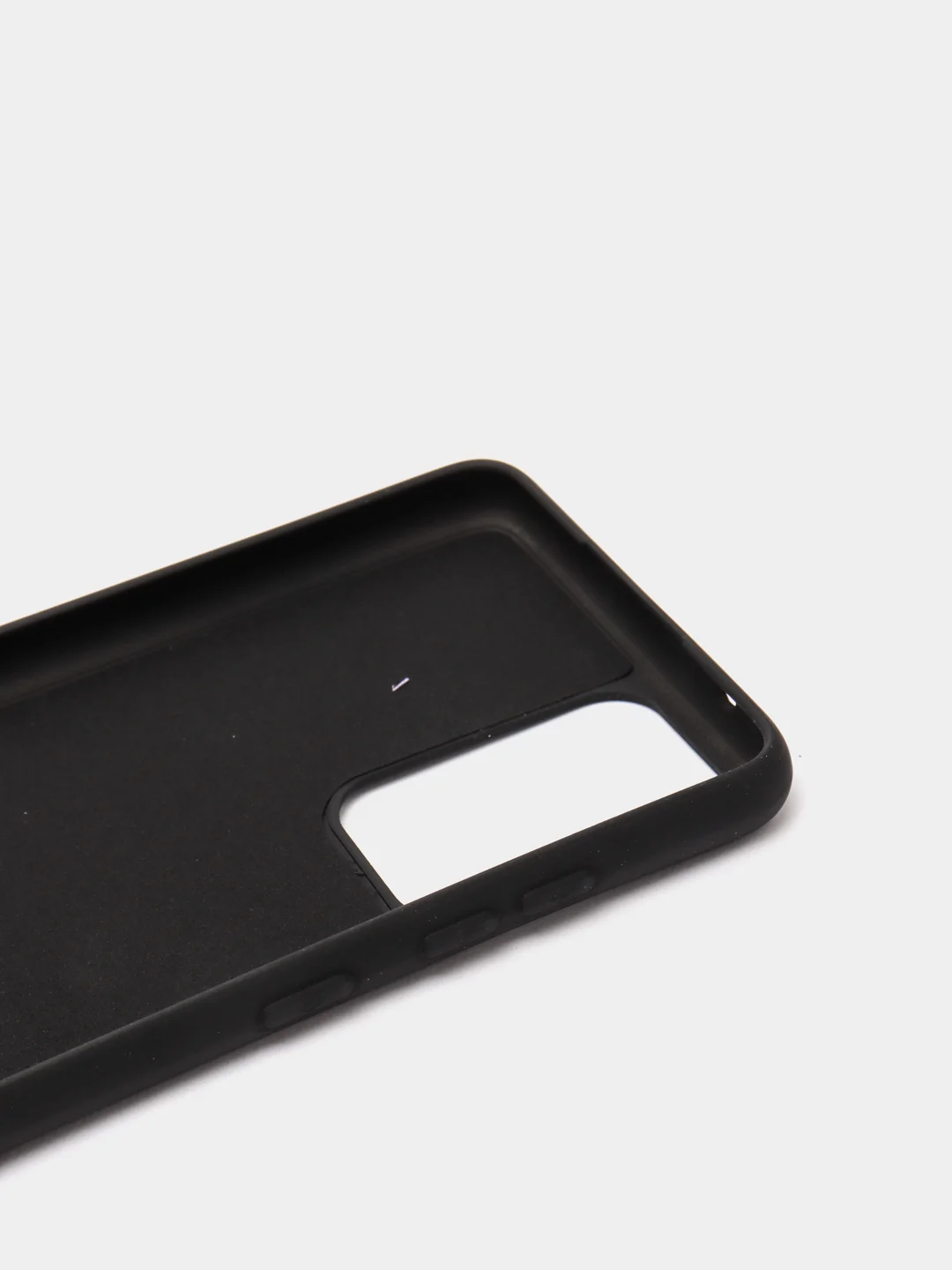 Черный чехол Silicone Case для Samsung Galaxy A72