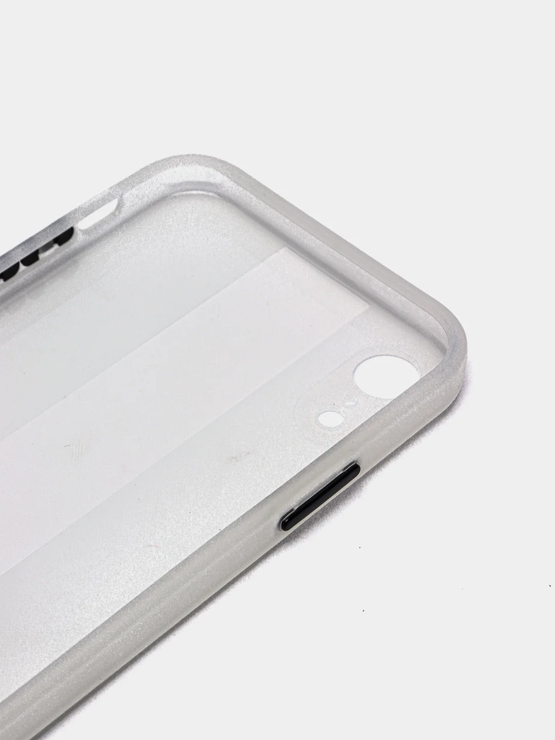 Белый чехол на iPhone XR, 1,5 мм Плотный цветной