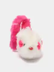 Фуксия игрушка для кошек "Малая мышь" двухцветная