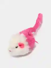 Фуксия игрушка для кошек "Малая мышь" двухцветная