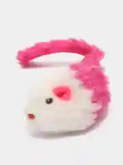 Фуксия игрушка для кошек "Малая мышь" двухцветная
