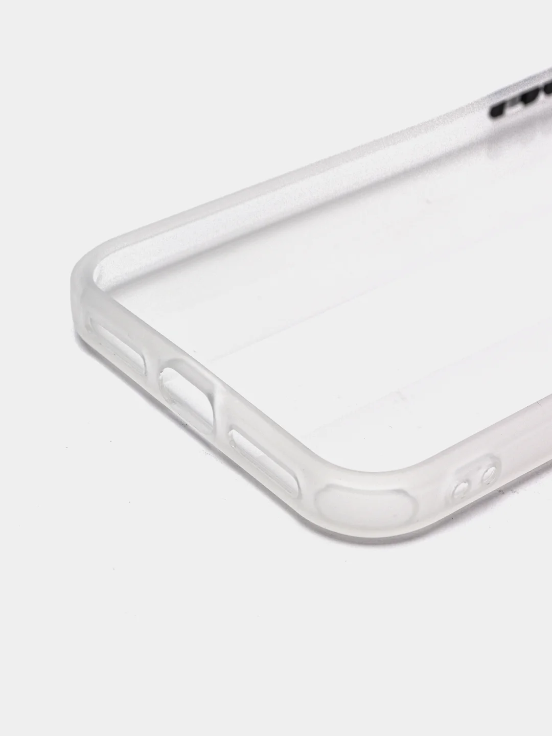 Белый чехол на iPhone X, XS, 1,5 мм Плотный цветной