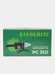Аппарат для сварки пластиковых труб FAVOURITE PC 3121, 2100 Вт, насадки 6 шт, 50-300 оС