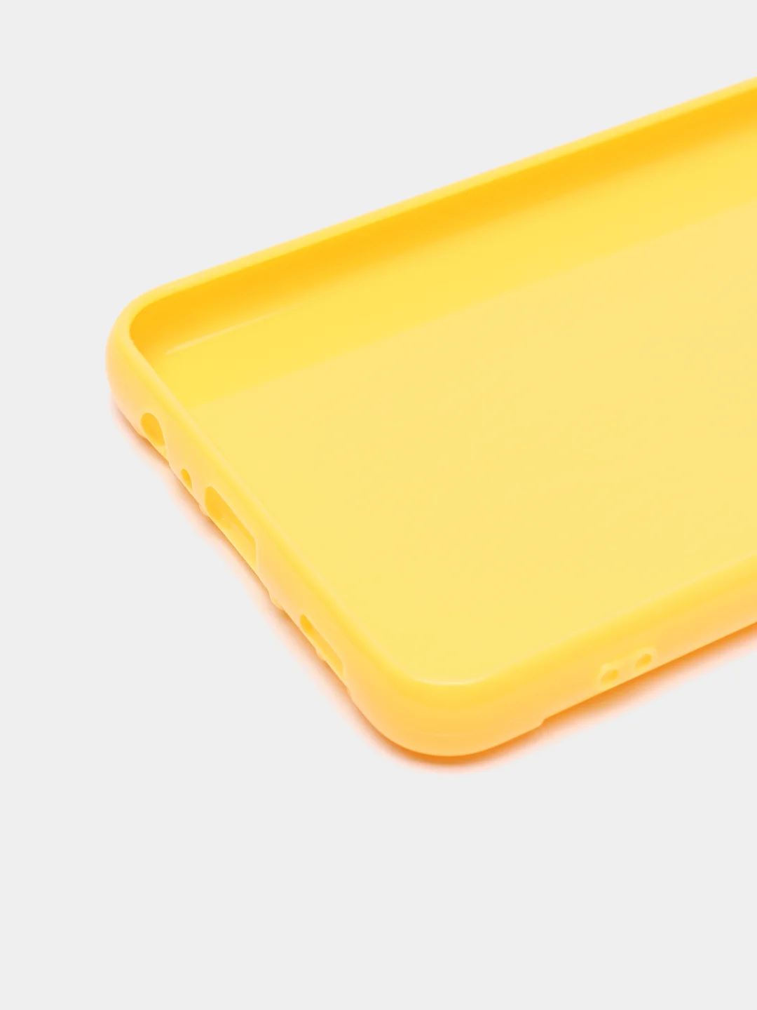 Желтый чехол для Samsung A12 / A50/30S / A51 / A52 / A30/A20 / A31 / A32 / A01 / A02 ребристый
