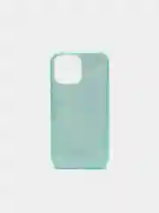 Зеленый чехол для iPhone 12, 12 Pro 13 Pro Max 13 mini 14 Pro Max 15 Pro Max блестящий сияющий