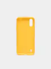 Желтый чехол для Samsung A12 / A50/30S / A51 / A52 / A30/A20 / A31 / A32 / A01 / A02 ребристый
