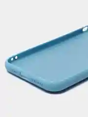 Голубой чехол для iPhone 11 Pro, бархатный