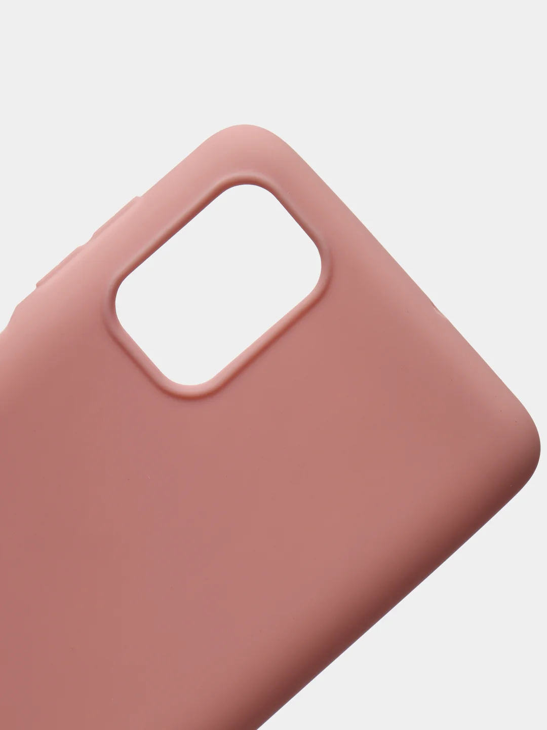 Коралловый меланж чехол для Samsung M51. Slim, силиконовый