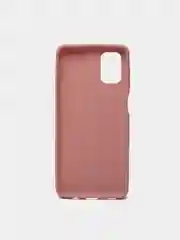 Коралловый меланж чехол для Samsung M51. Slim, силиконовый