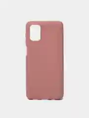 Коралловый меланж чехол для Samsung M51. Slim, силиконовый