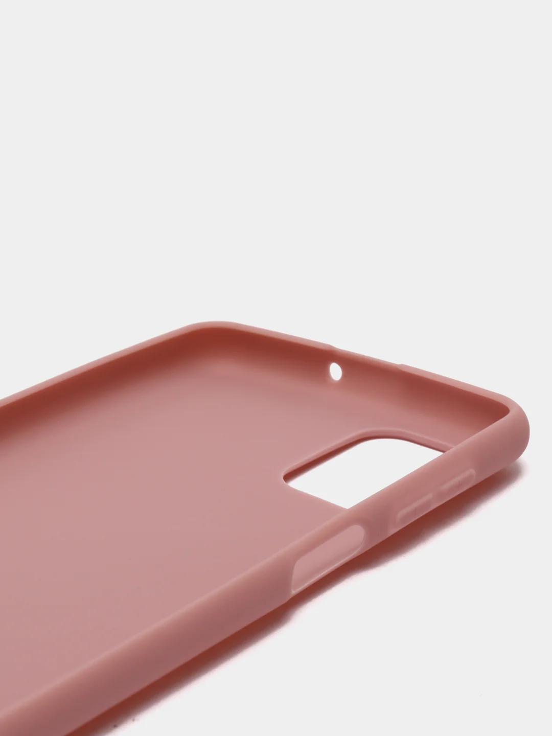 Коралловый меланж чехол для Samsung M51. Slim, силиконовый