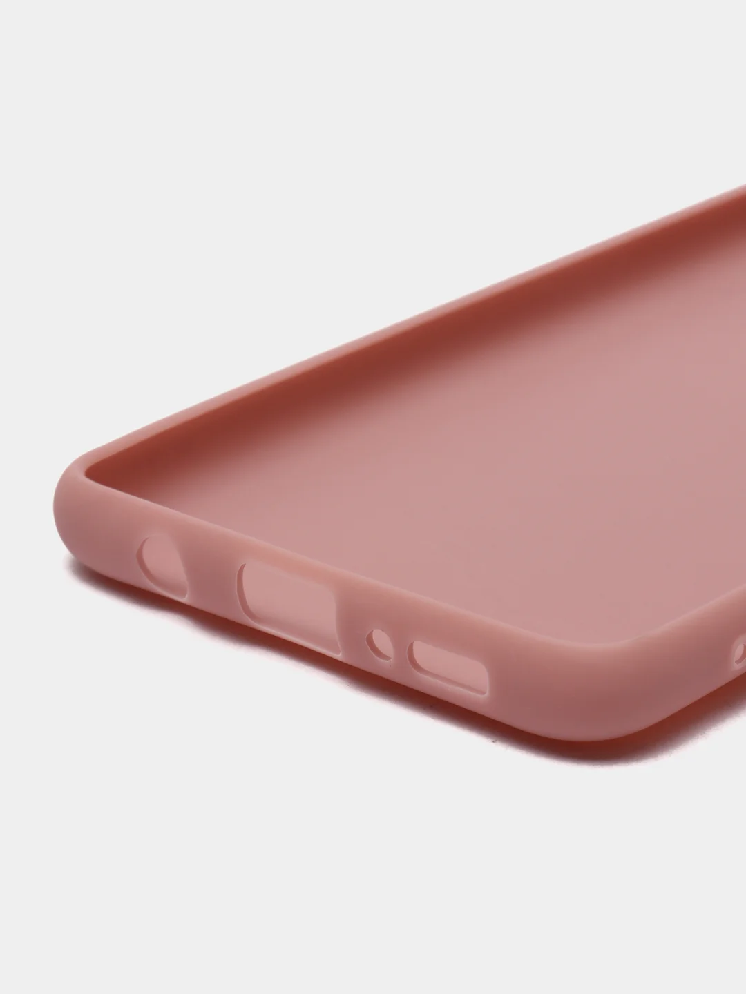 Коралловый меланж чехол для Samsung M51. Slim, силиконовый