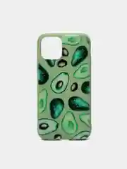 Зеленый чехол для iPhone 11 Pro, бархатный