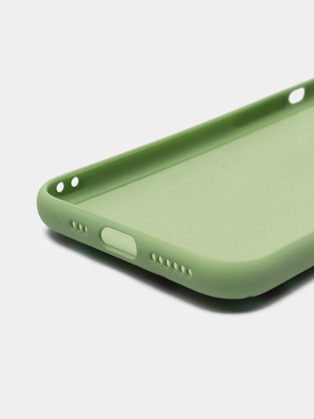 Зеленый чехол для iPhone 11 Pro, бархатный