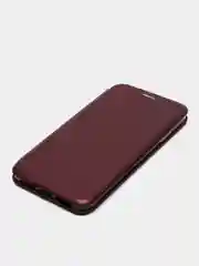Бордовый чехол на iPhone XS Max