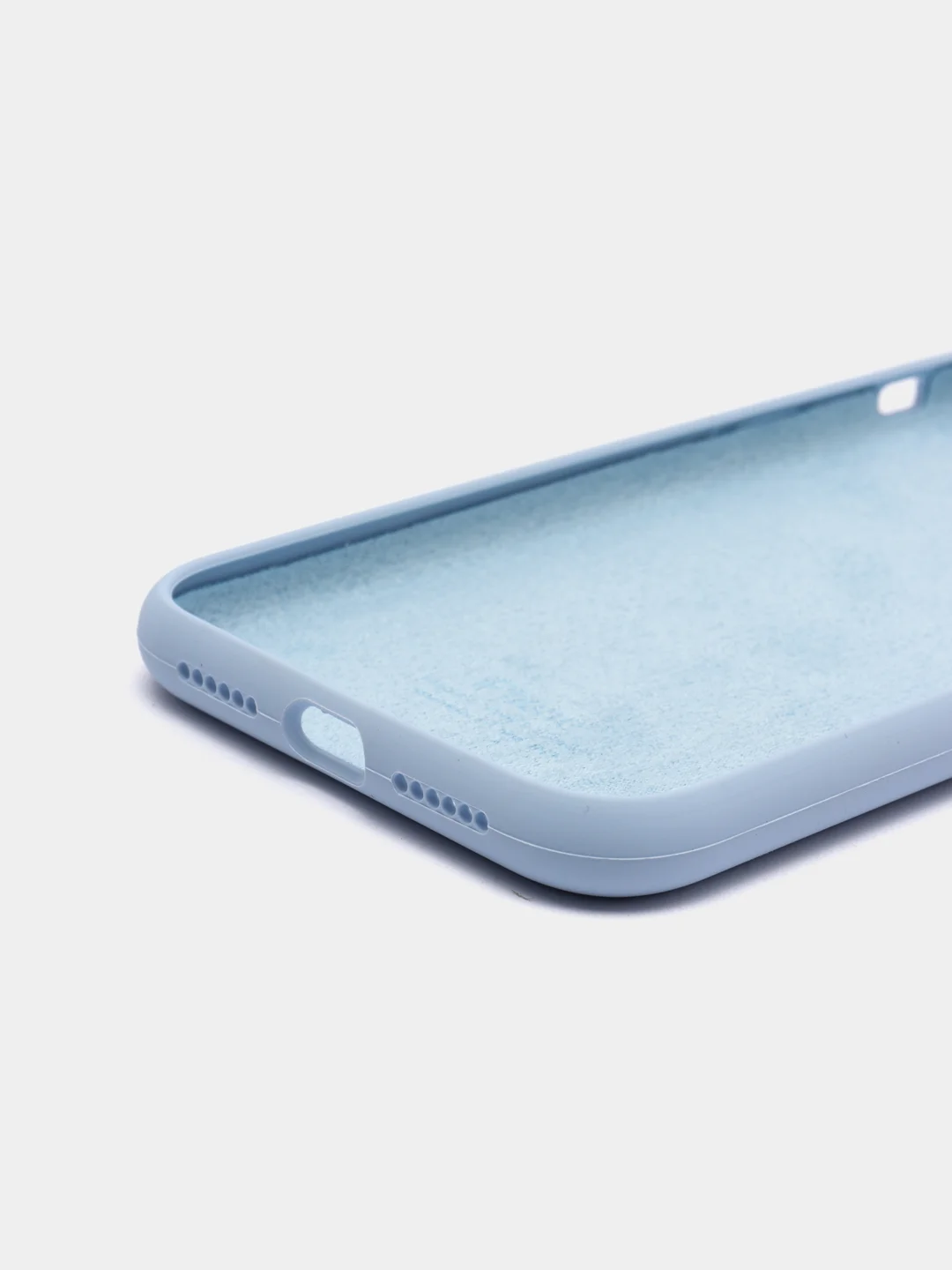 Небесно-голубой чехол для iPhone XR, 11, 12, 12 Pro, 12 Pro MAX, 13, 13 Pro, 13 Pro MAX