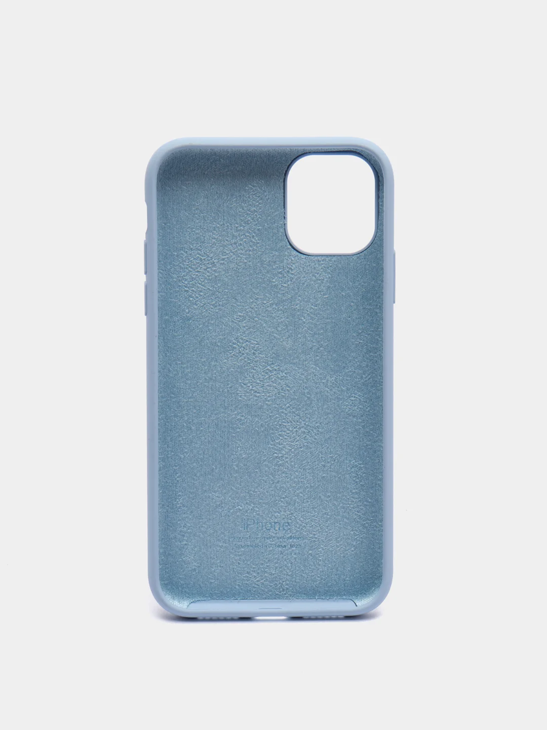 Небесно-голубой чехол для iPhone XR, 11, 12, 12 Pro, 12 Pro MAX, 13, 13 Pro, 13 Pro MAX