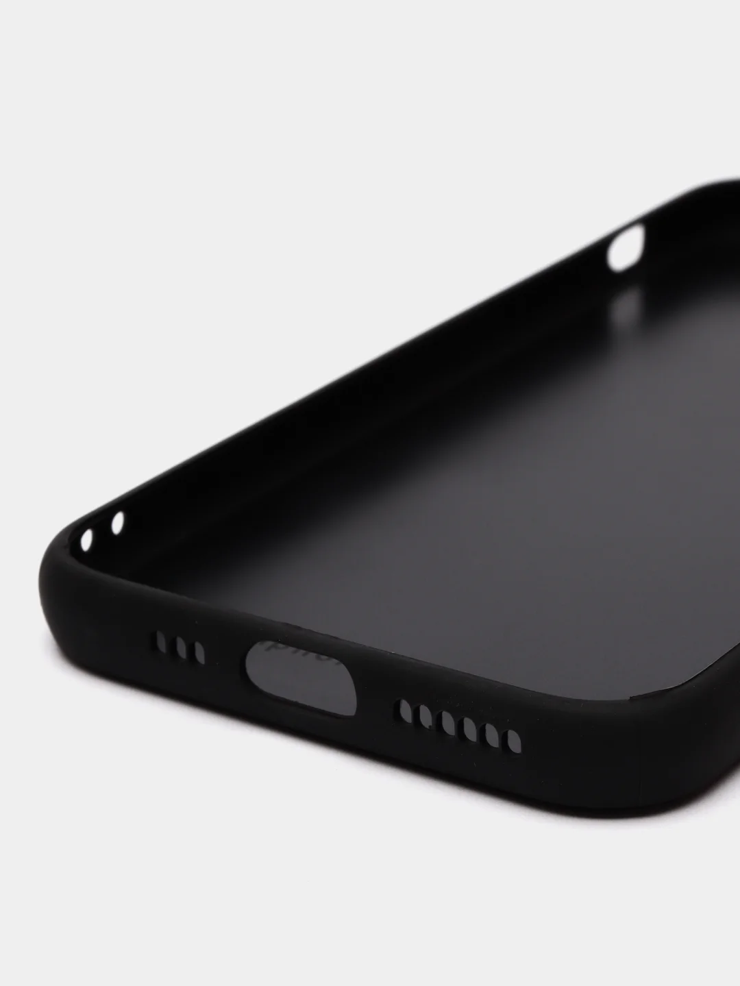 Черный чехол для iPhone 11 Pro, стекло