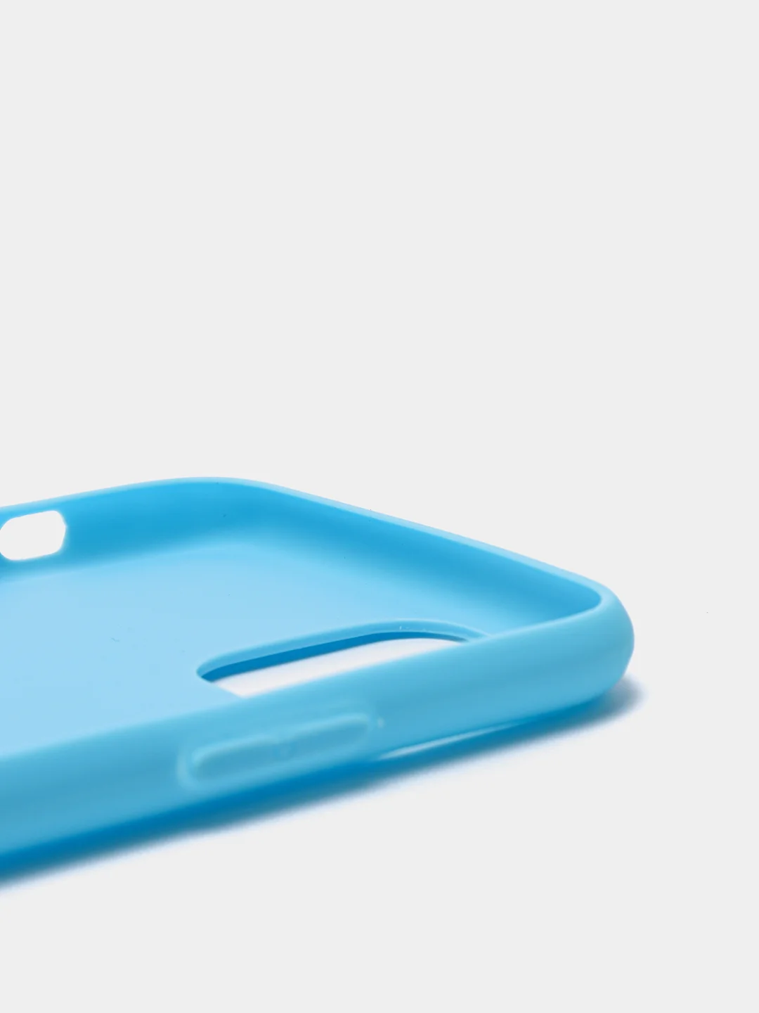 Голубой чехол на iPhone 11 / 11Pro / 11Pto Max, 12 Mini / 12 / 12 Pro / 12 Pro Max