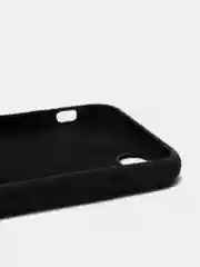 Черный чехол Silicone case для iPhone 7/ 8/ SE 2020, силиконовый