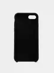 Черный чехол Silicone case для iPhone 7/ 8/ SE 2020, силиконовый